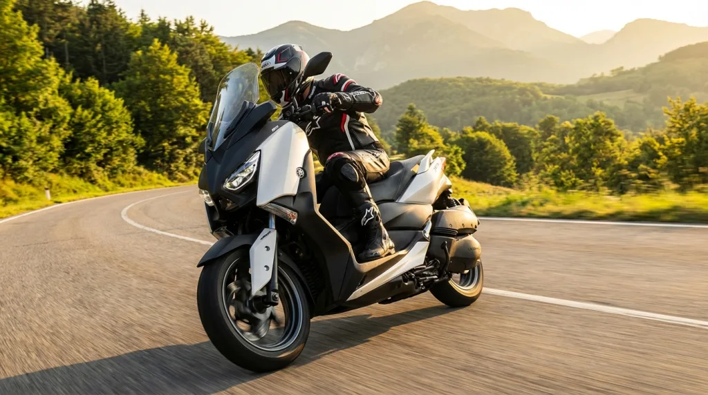 découvrez la vitesse maximale du yamaha xmax 125, ses performances réelles et les sensations uniques qu'il procure sur la route.