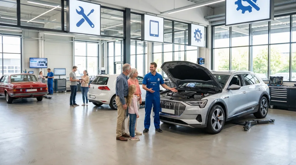 vroomly pro vous aide à trouver rapidement le garage idéal correspondant à vos besoins grâce à une recherche simple et efficace.