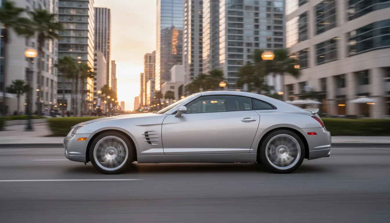 découvrez la chrysler crossfire automatique : performances dynamiques, caractéristiques innovantes et offres exclusives pour une expérience de conduite unique.